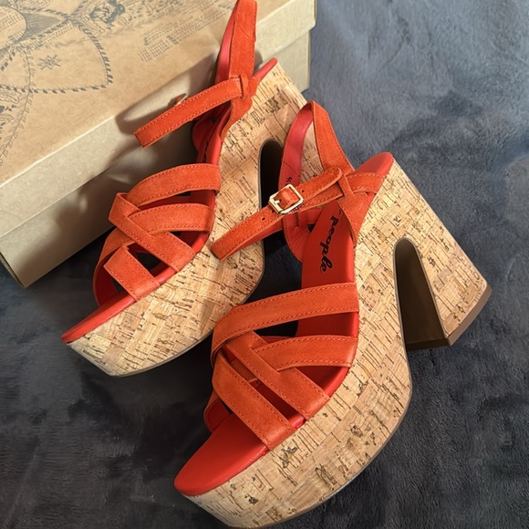 Free People Lisbon MJ Platform in Sunstar size 39.5 - Picture 4 of 4